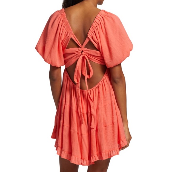 Free People Perfect Day Cotton Mini Dress - Picture 4 of 8